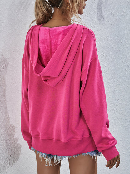 Womens Candy Color Long Sleeve Tops