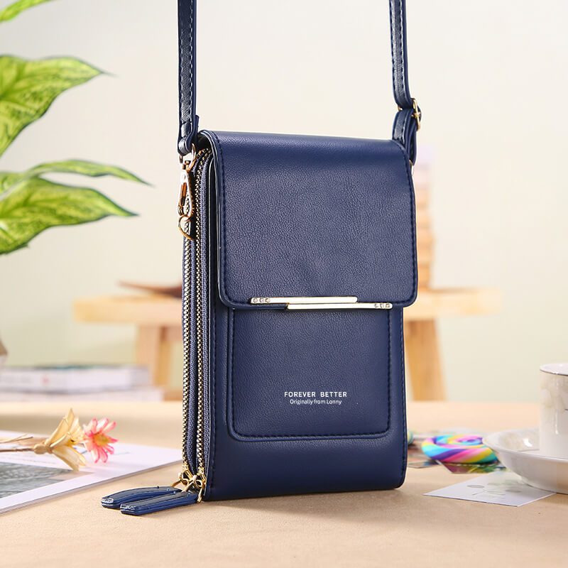 Touch Screen Pocket Crossbody Wallet Bag