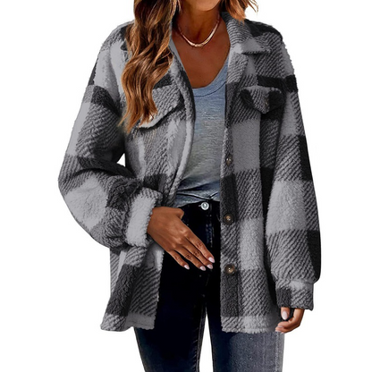 Womens Cozy Fleece Jacket