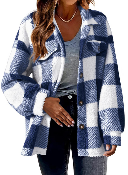 Womens Cozy Fleece Jacket