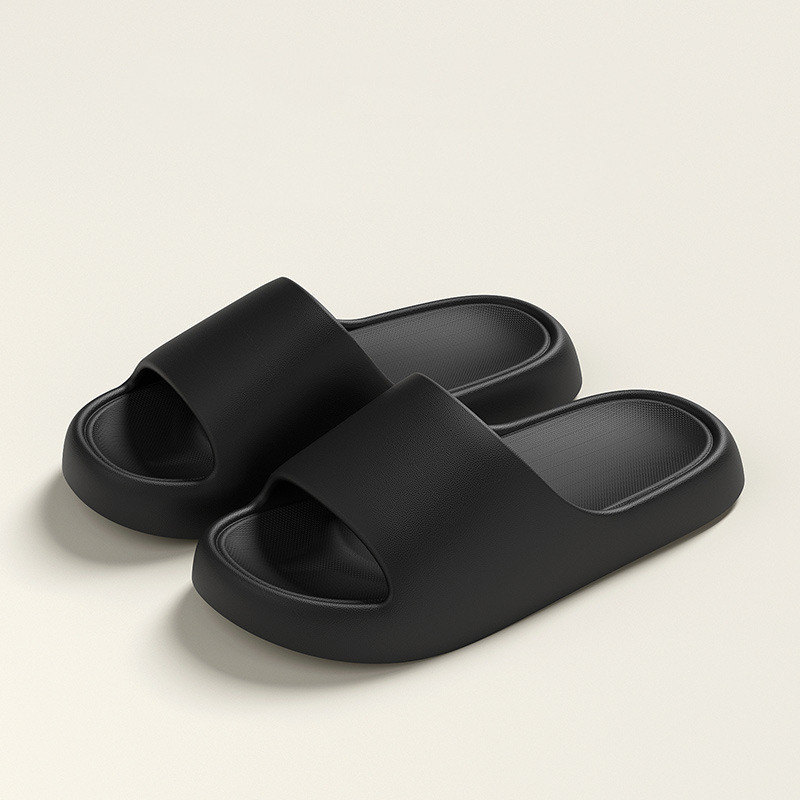 Womens Solid Color Slides