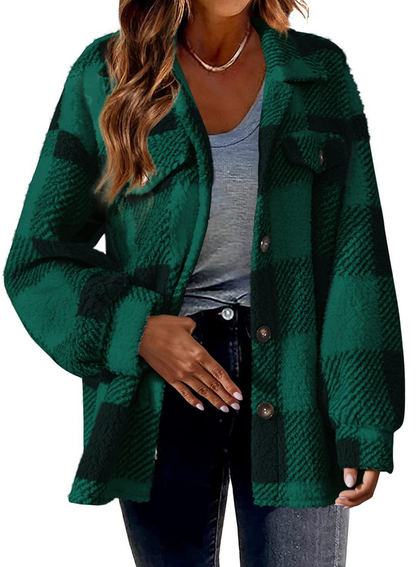 Womens Cozy Fleece Jacket