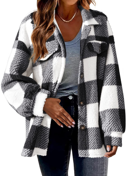 Womens Cozy Fleece Jacket