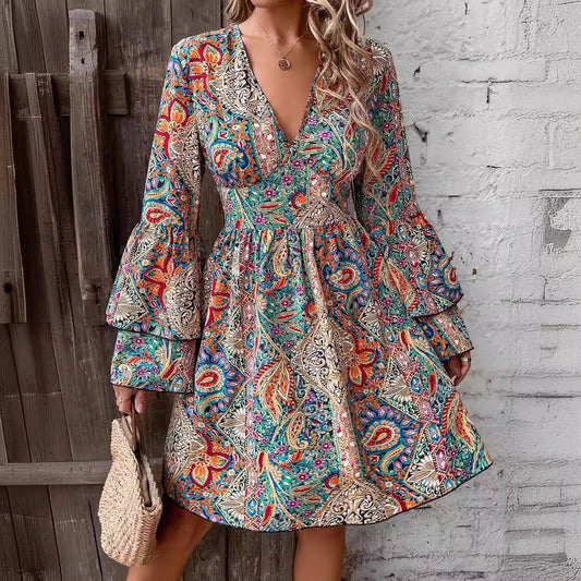 Women's Floral Print Dress