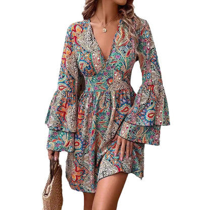 Women's Floral Print Dress