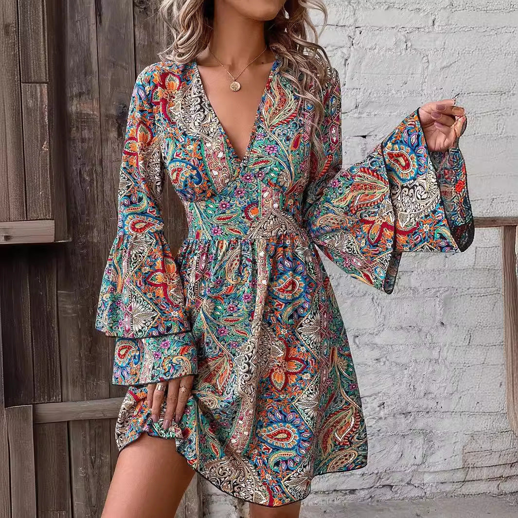 Women's Floral Print Dress