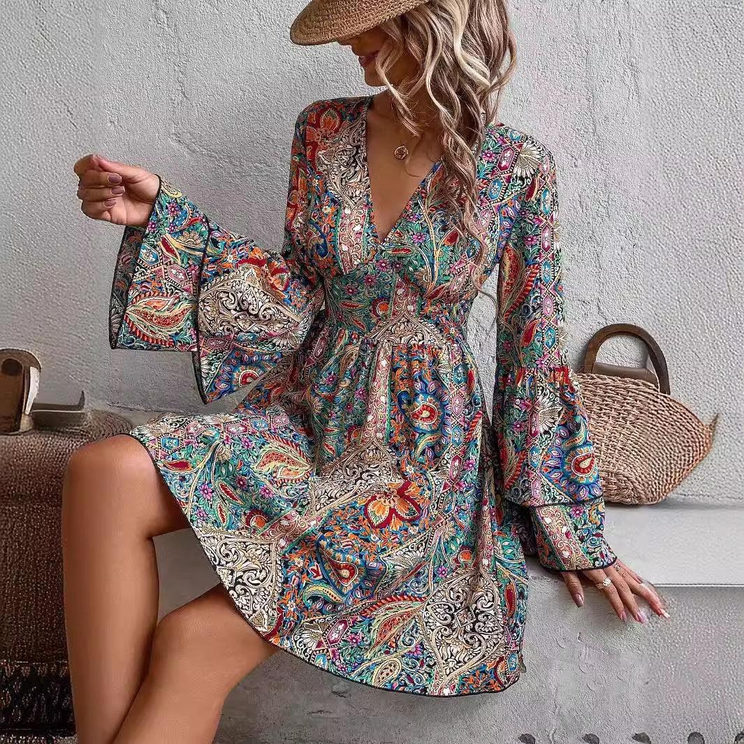 Women's Floral Print Dress