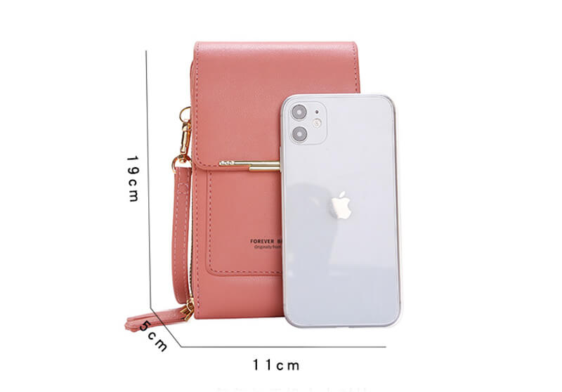 Touch Screen Pocket Crossbody Wallet Bag